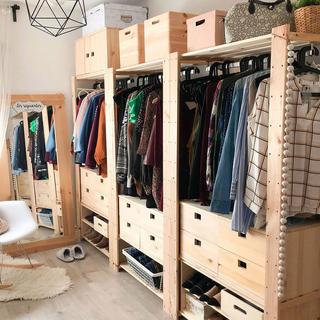 Calicosy Schreibtischblock mit 2 Schubladen aus massiver Kiefer - L36,2 x H36,2 cm  