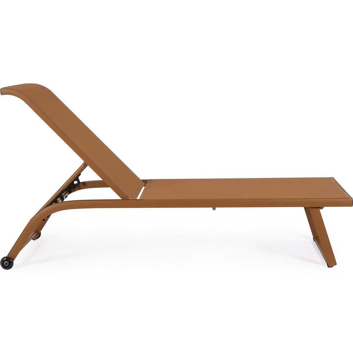 mutoni Chaise longue de jardin Taylor Pecan  