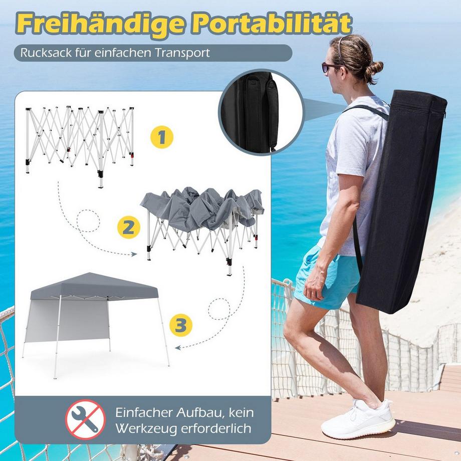Northix Pop-Up-Pavillon, wasserdicht  