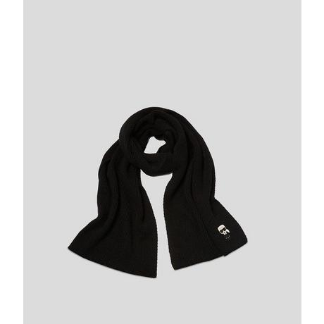 KARL LAGERFELD Ikonik Patch Sciarpa in Maglia  