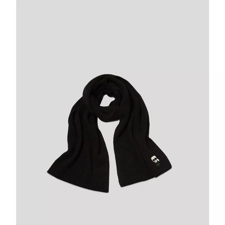 KARL LAGERFELD K/IKONIK PATCH KNIT SCARF-0online kaufen MANOR