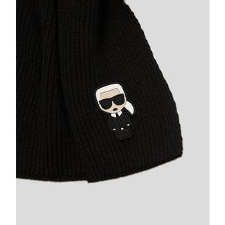KARL LAGERFELD Ikonik Patch Sciarpa in Maglia  