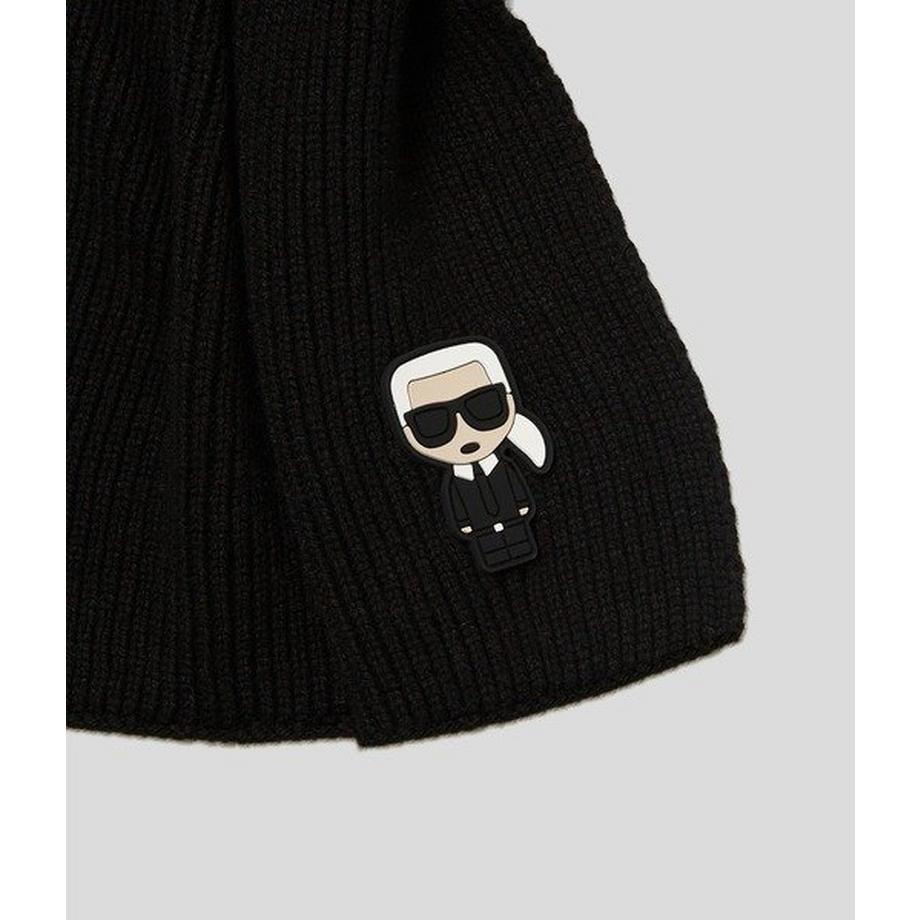 KARL LAGERFELD Ikonik Patch Sciarpa in Maglia  