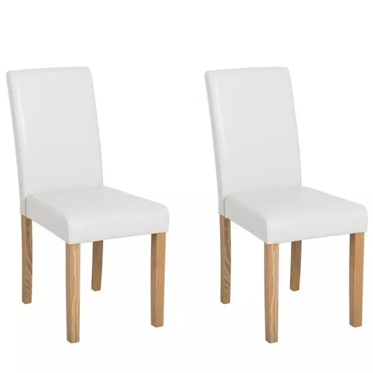 Beliani Set mit 2 Stühlen aus Kunstleder Klassisch BROADWAY online kaufen MANOR