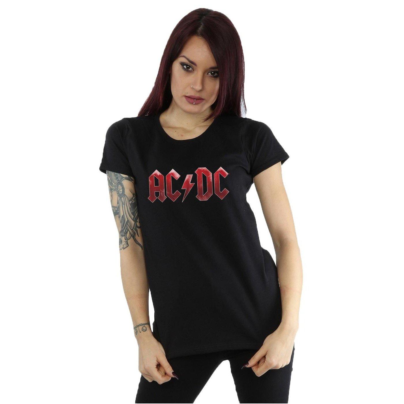 AC/DC  Tshirt RED ICE LOGO 