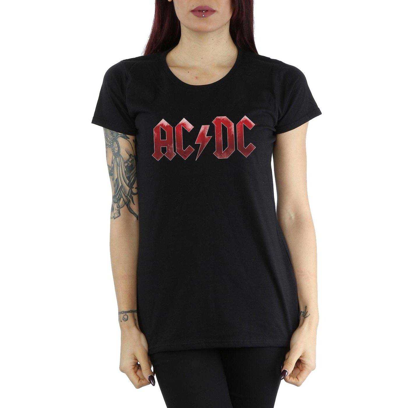 AC/DC  ACDC Red Ice Logo TShirt 