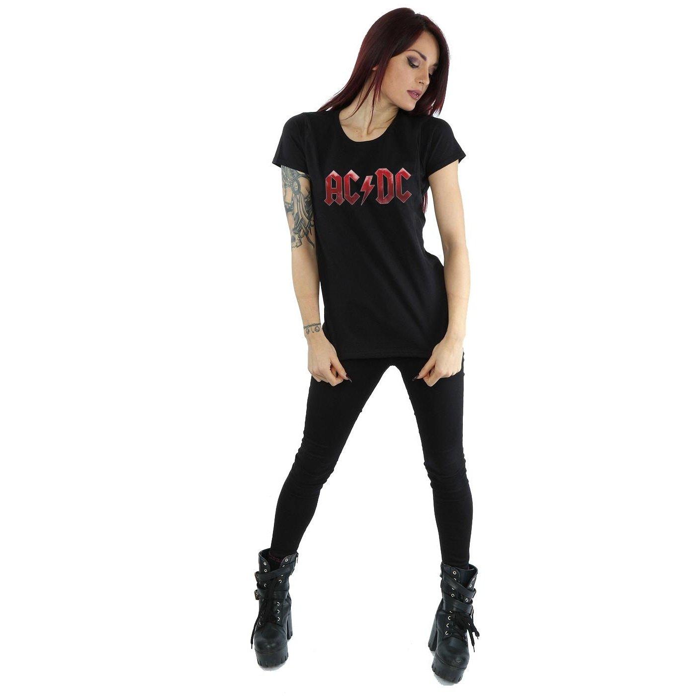 AC/DC  ACDC Red Ice Logo TShirt 