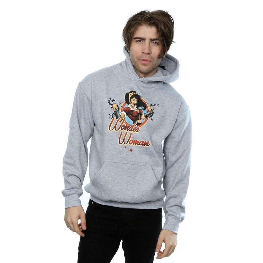 DC COMICS DC Bombshells Wonder Woman Sweat à Capuche  