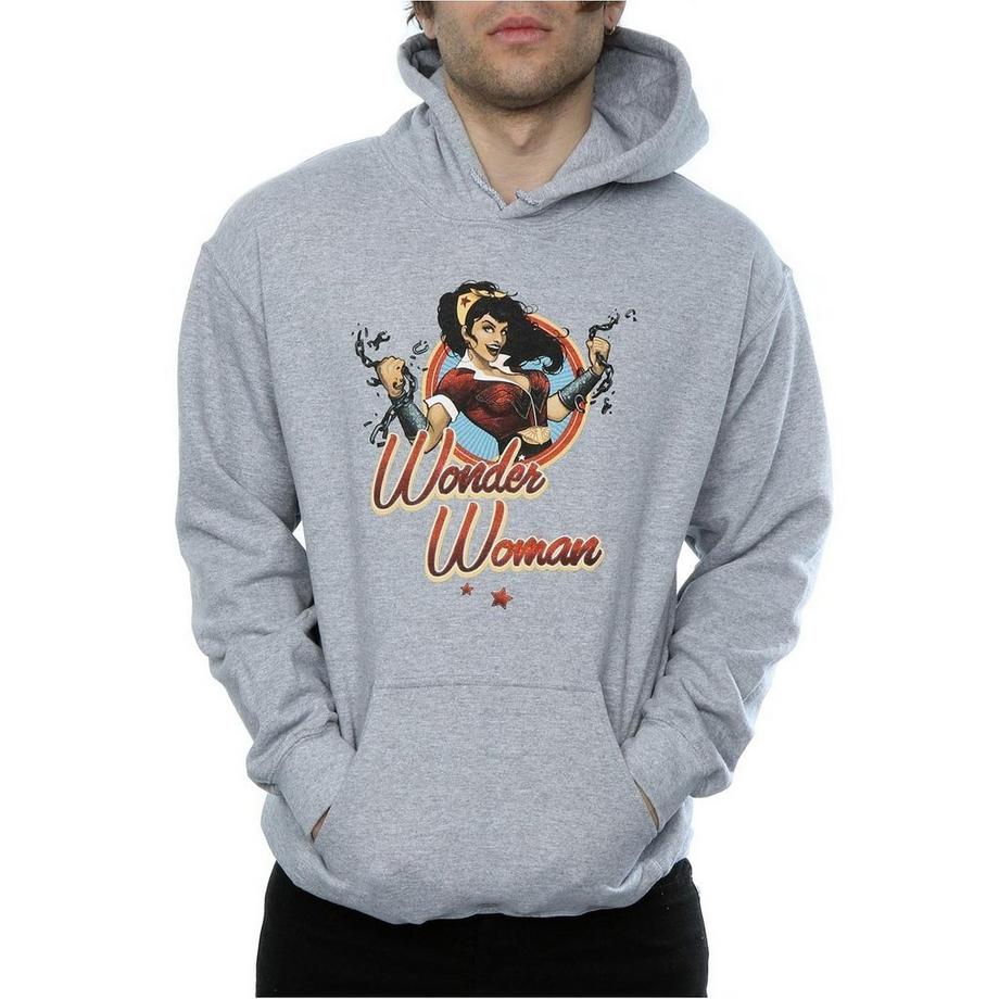 DC COMICS DC Bombshells Wonder Woman Sweat à Capuche  