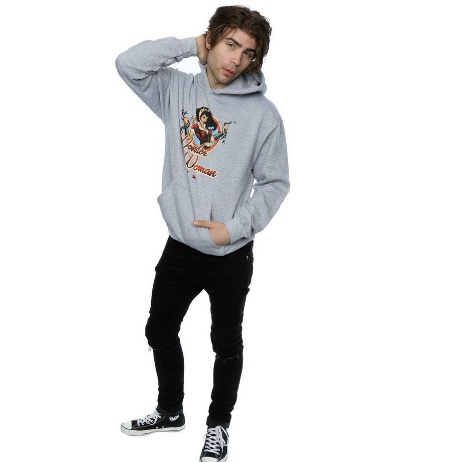 DC COMICS DC Bombshells Wonder Woman Sweat à Capuche  