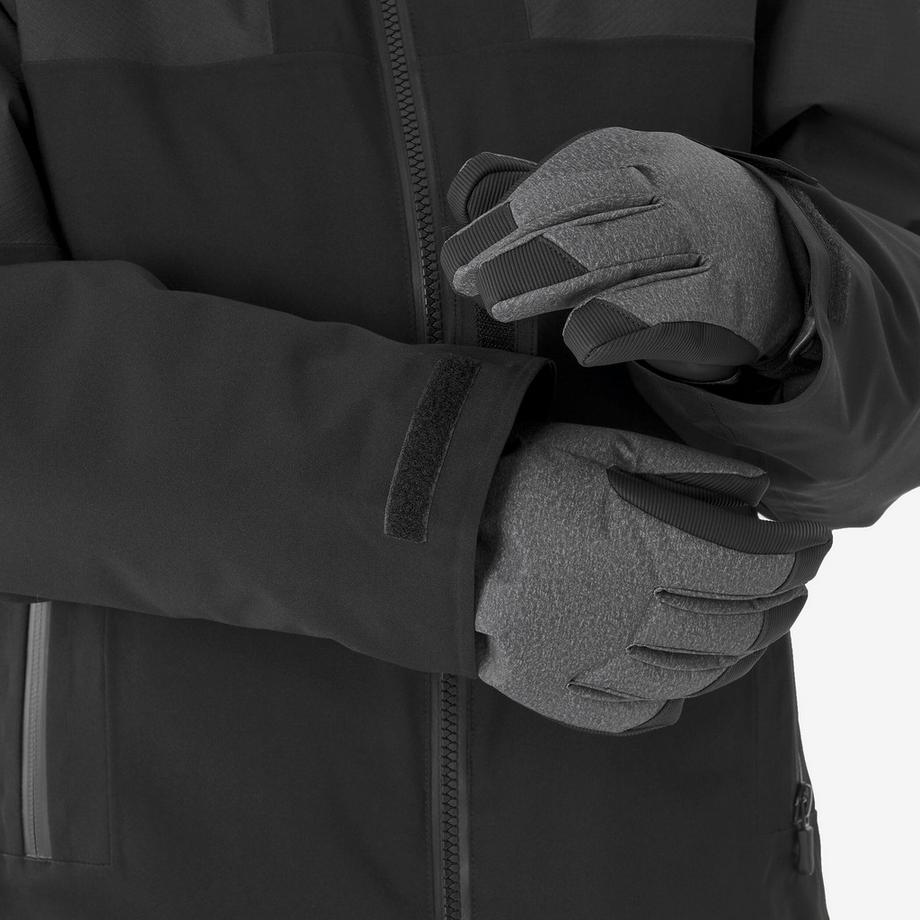 WEDZE Giacca da sci calda impermeabile per bambini 900 Khaki  