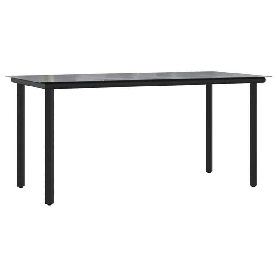 VidaXL Ensemble de salle à manger de jardin rotin synthétique  