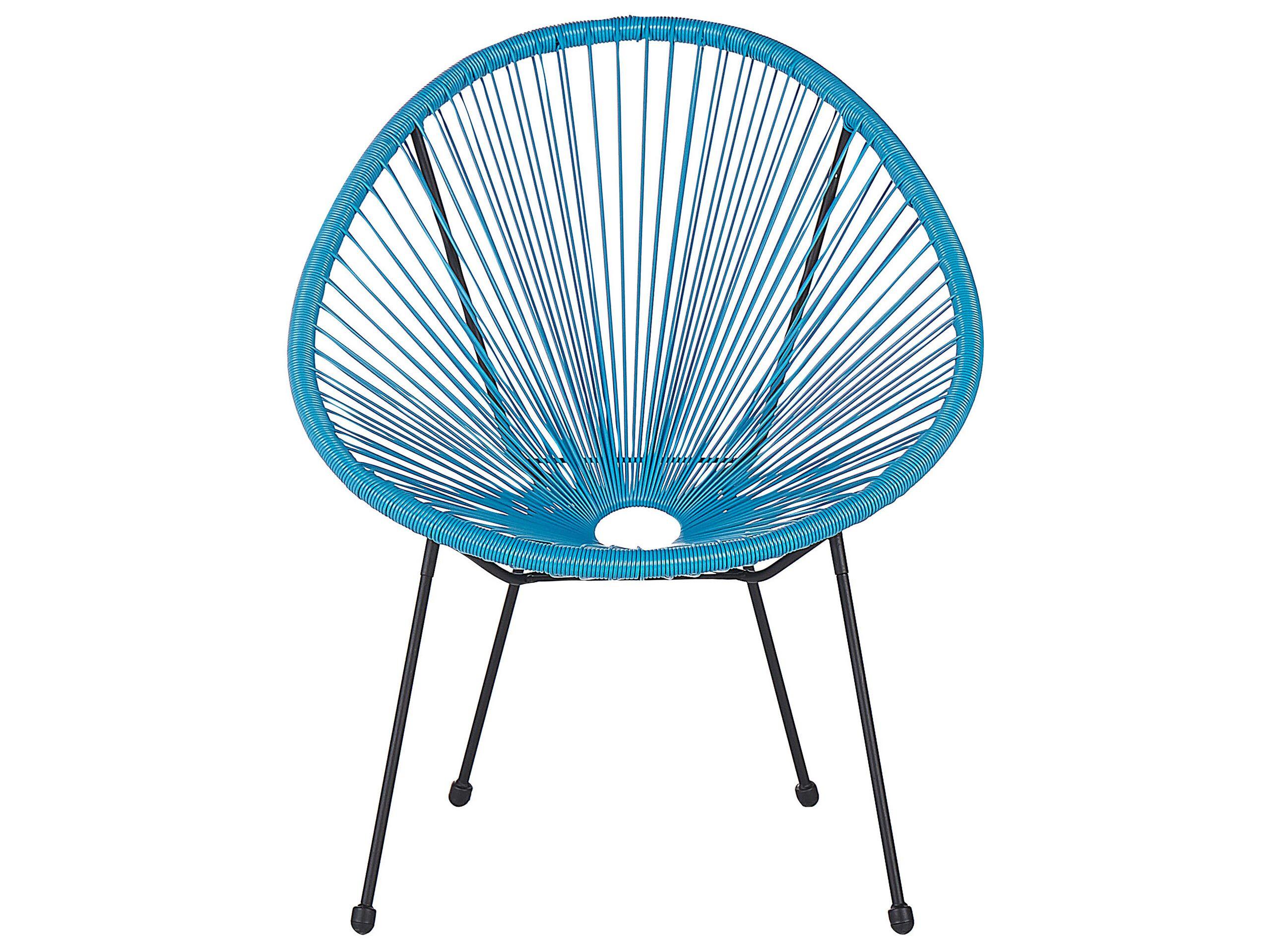 Beliani Ensemble pour bistro en Polyrotin Boho ACAPULCO II  