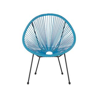 Beliani Ensemble pour bistro en Polyrotin Boho ACAPULCO II  