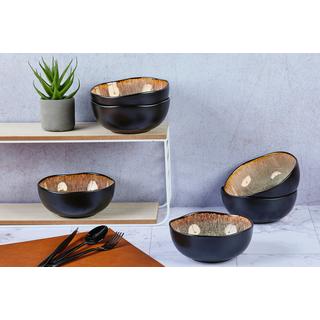 BJÖRN Set de bols IRIS - marron  