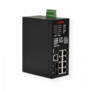 Roline  Industrial 10x Gigabit Ethernet Switch 