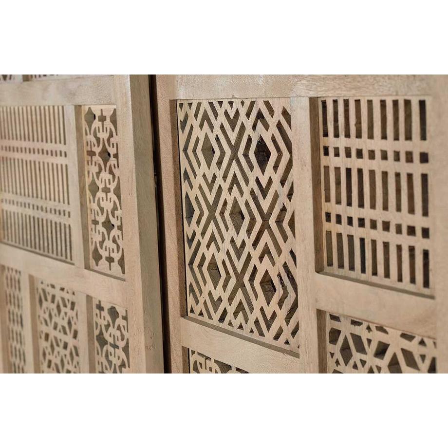 mutoni Armoire Style Mango naturel 140x170  