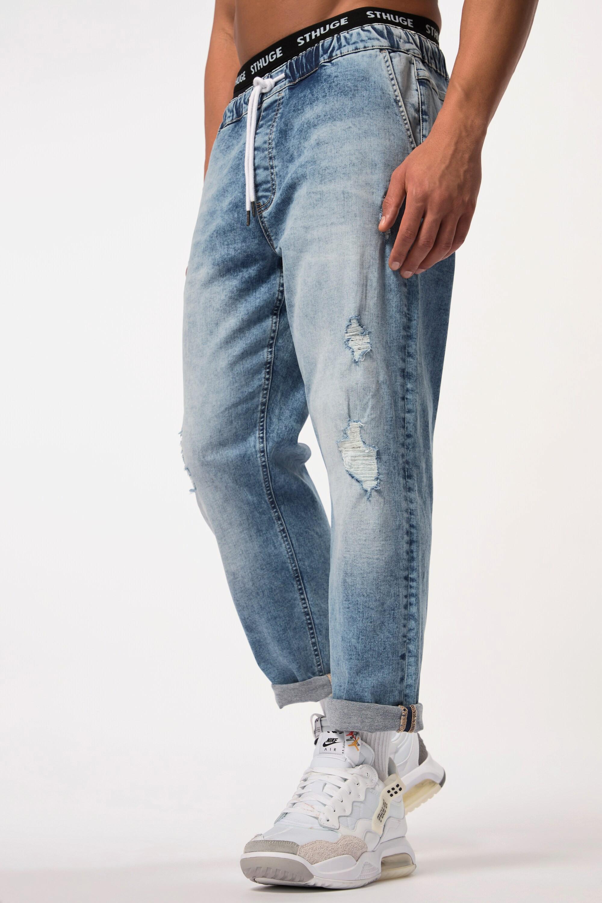 Sthuge  Jeans FLEXLASTIC®, Denim, Destroyed Look, Vintage 