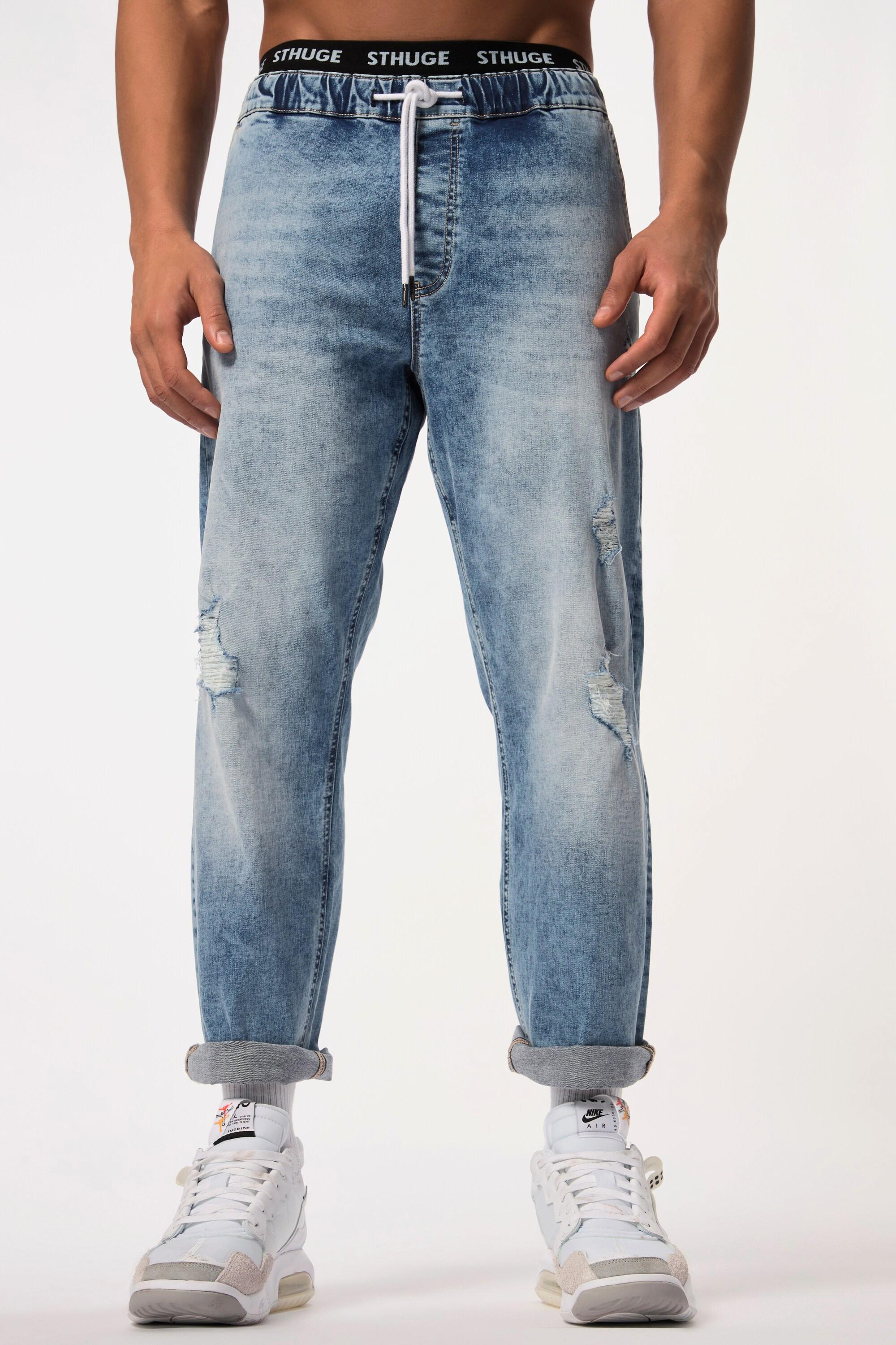 Sthuge  Jeans FLEXLASTIC®, Denim, Destroyed Look, Vintage 