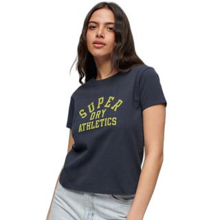 Superdry  T-Shirt mit 90er-Jahre-Muster Frau  Athletic Essential 