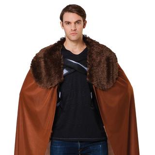 Bristol Novelty  Cape mit KunstpelzKragen 