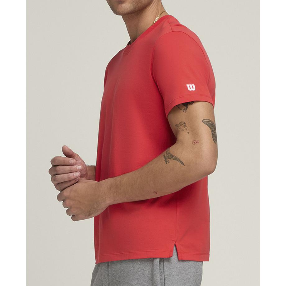 Wilson  T-shirt graphique équipe unisexe rouge 