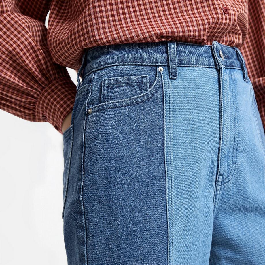 La Redoute Collections Jean large bicolore  