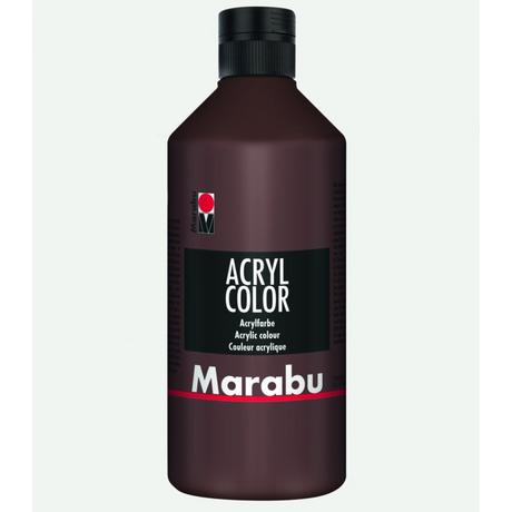 Marabu  Marabu 12010075040 peinture acrylique 500 ml Marron Tube 