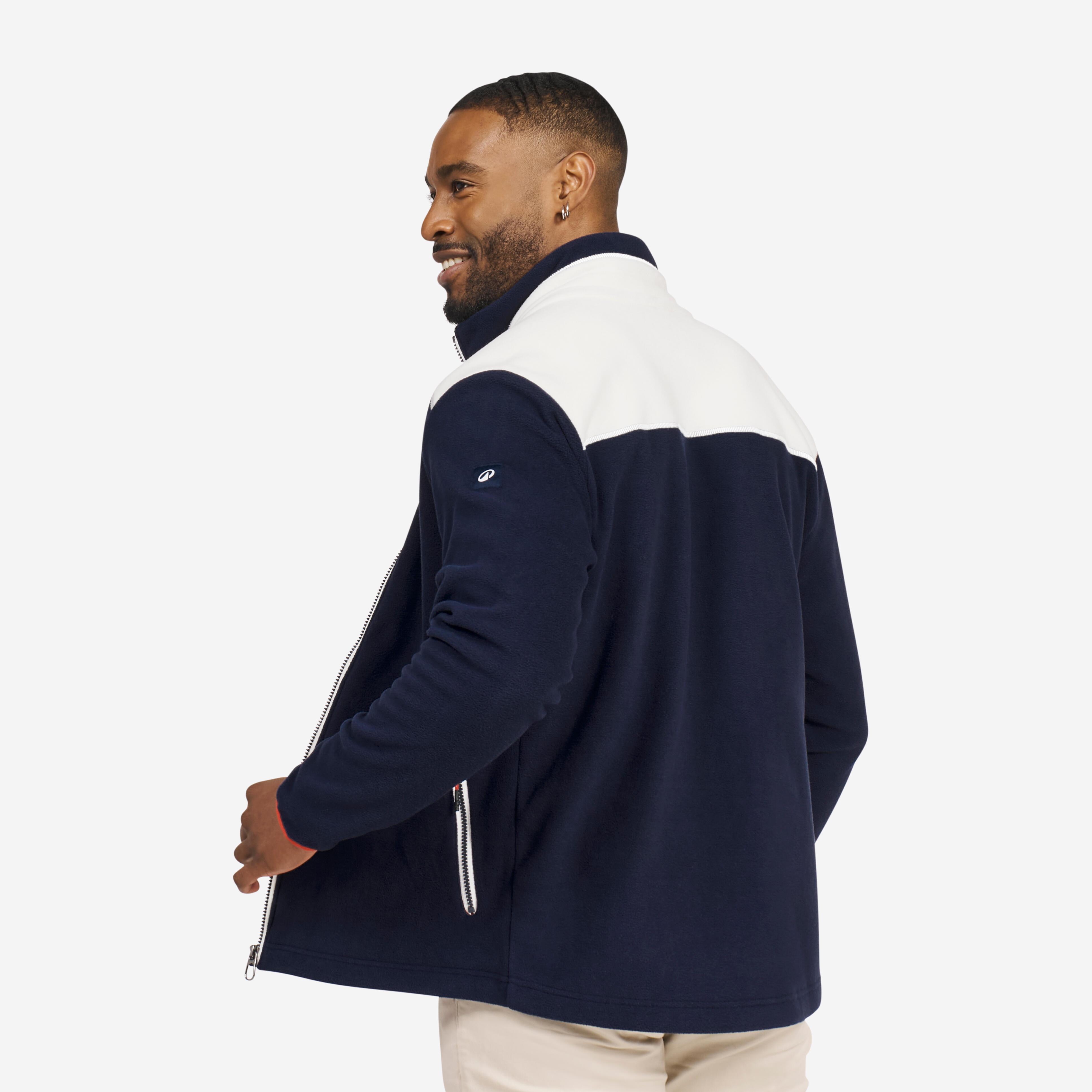 DECATHLON Sailing 100 Fleecejacke Grau meliert  