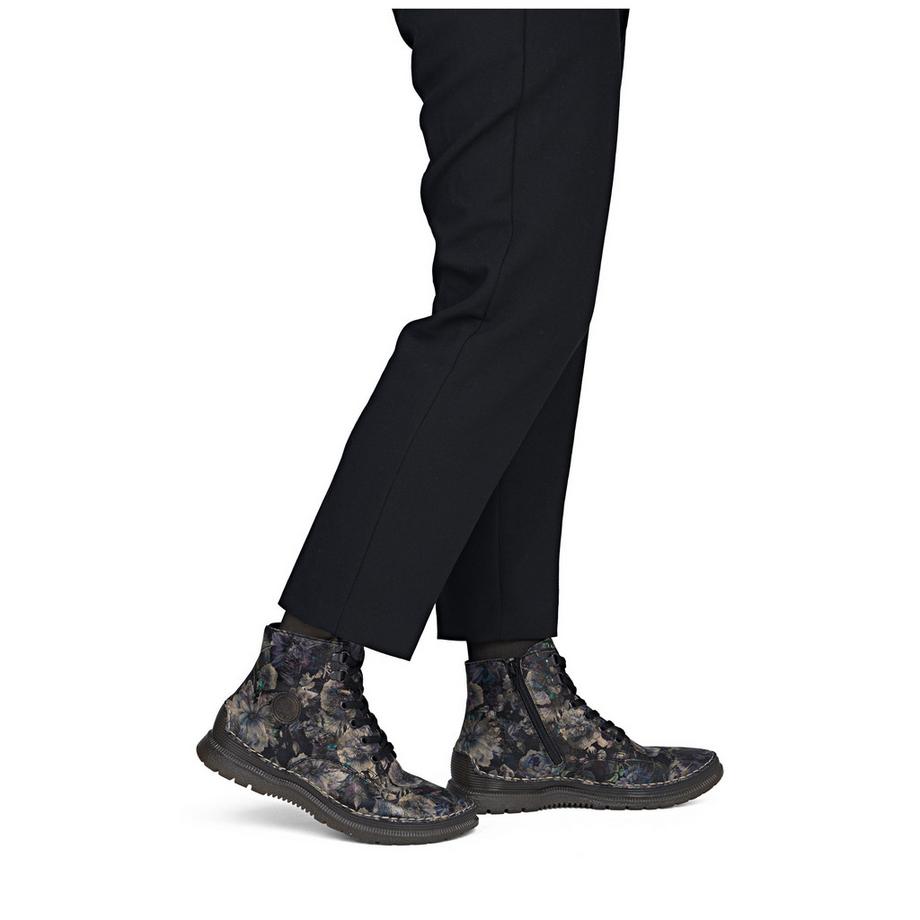 Rieker Bottines à motif floral  