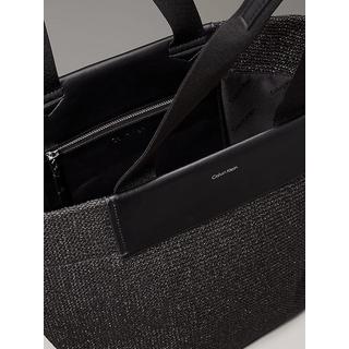 Calvin Klein Raffia Medium Shopper Tasche  