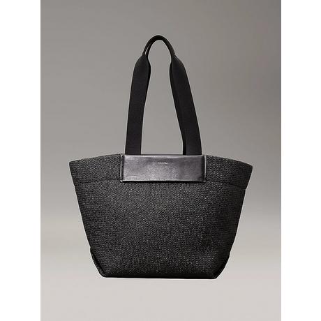 Calvin Klein Raffia Medium Shopper Tasche  