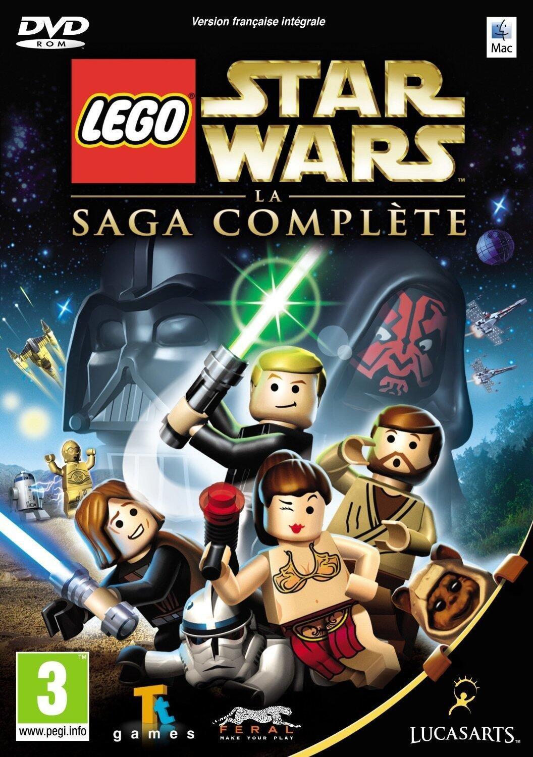 Feral  LEGO Star Wars : La Saga Complète Standard Allemand, Anglais, Espagnol, Français, Italien MAC 