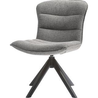 mutoni Chaise de salle à manger Nika Melange gris  