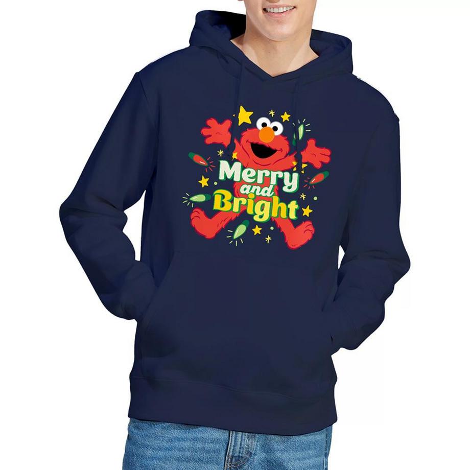 Sesame Street  Merry And Bright Kapuzenpullover  , weihnachtliches Design 