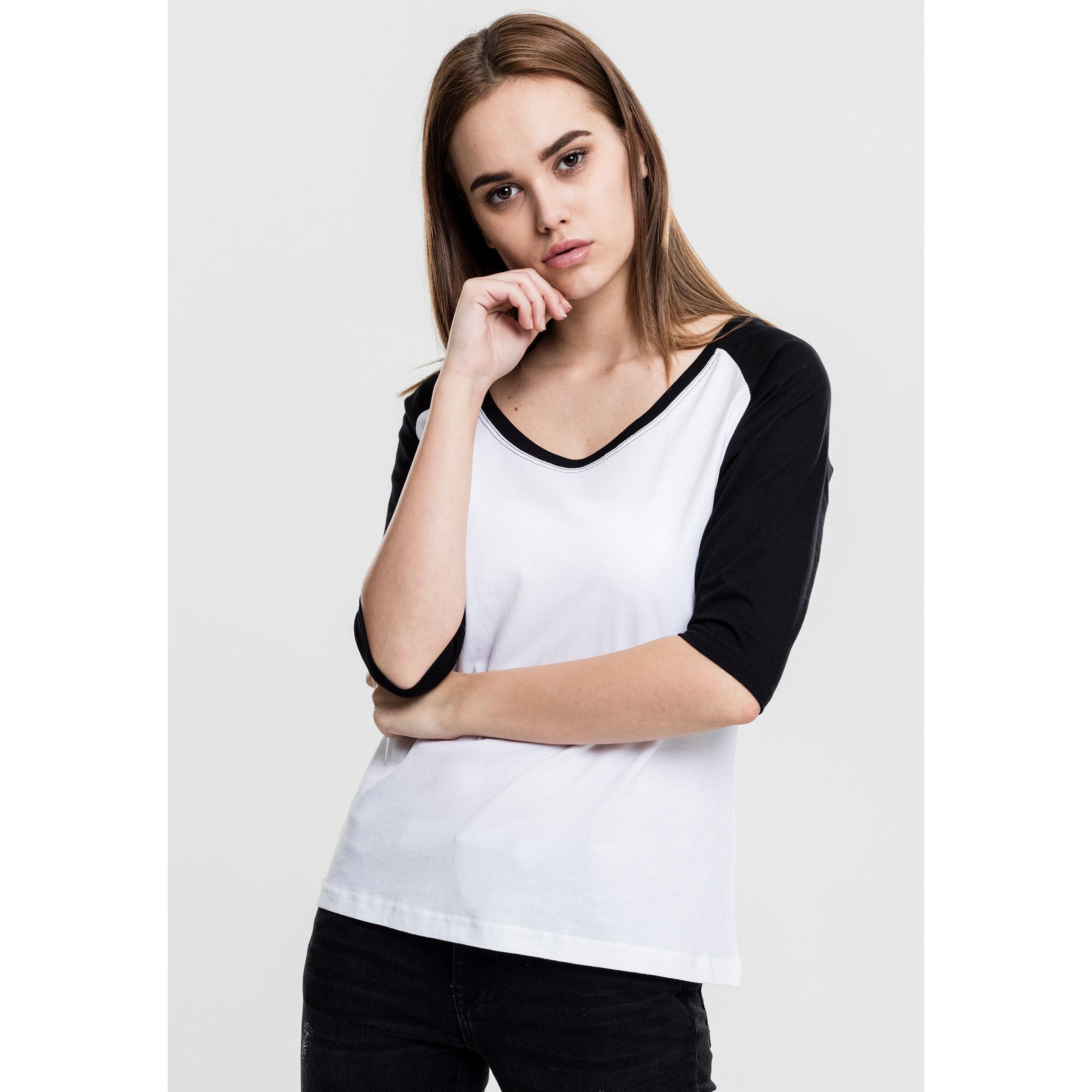 URBAN CLASSICS T-shirt maniche raglan  