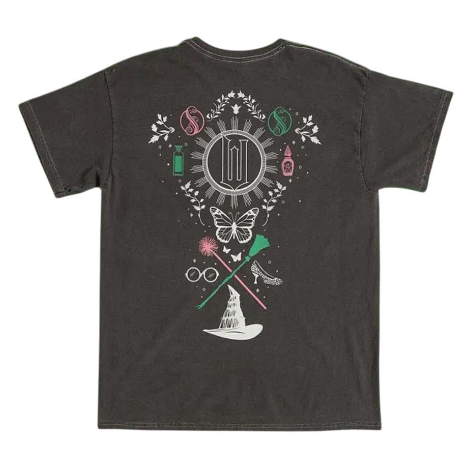 Wicked T-Shirt mit Rückseitigem Aufdruck und Vintagewaschung  