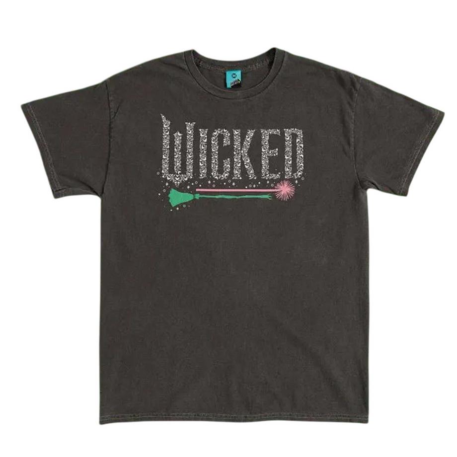 T-Shirt, Rückseitiger Aufdruck, Vintagewaschung
