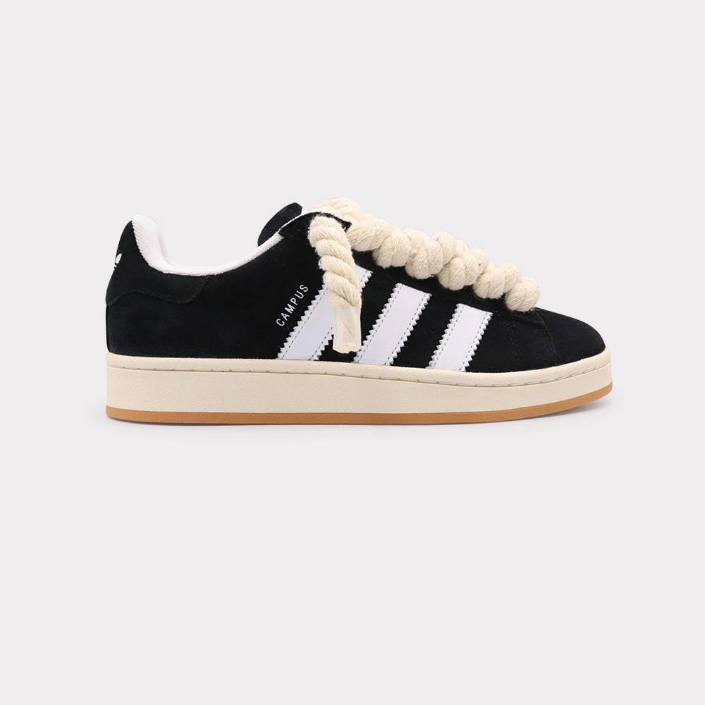 adidas  Campus 00s Core Black - Rope Lace Beige 