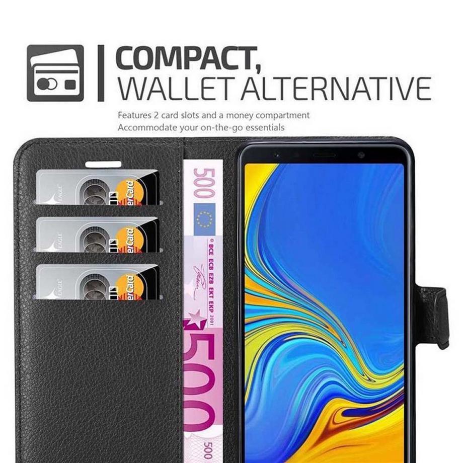 Cadorabo  Hülle für Samsung Galaxy A7 2018 Standfunktion, Kartenfach 