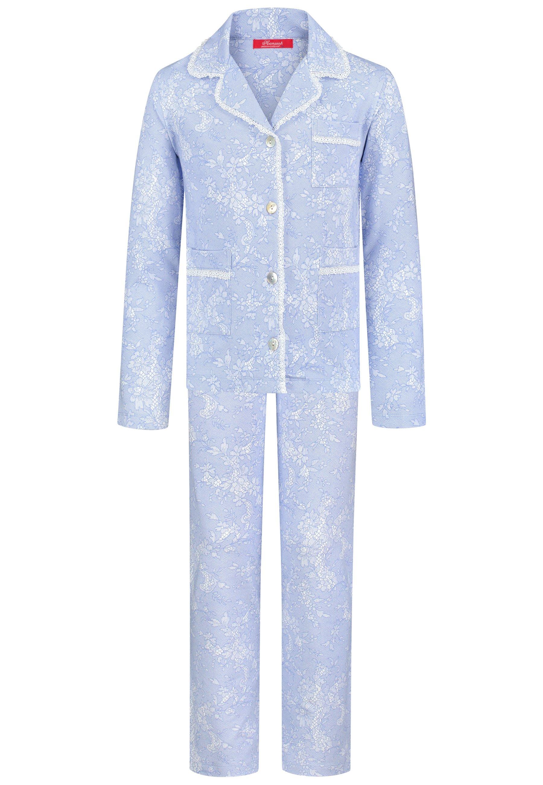 Hanssop  Pyjama, Classique, Coton de qualite supérieure 