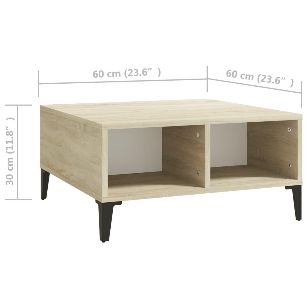 VidaXL Table basse bois d'ingénierie  