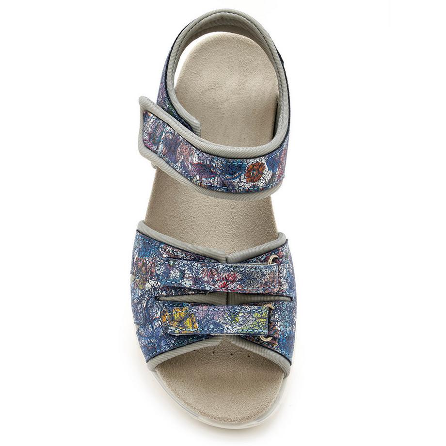 Pédiconfort  Klettverschluss-Sandalen Frau 