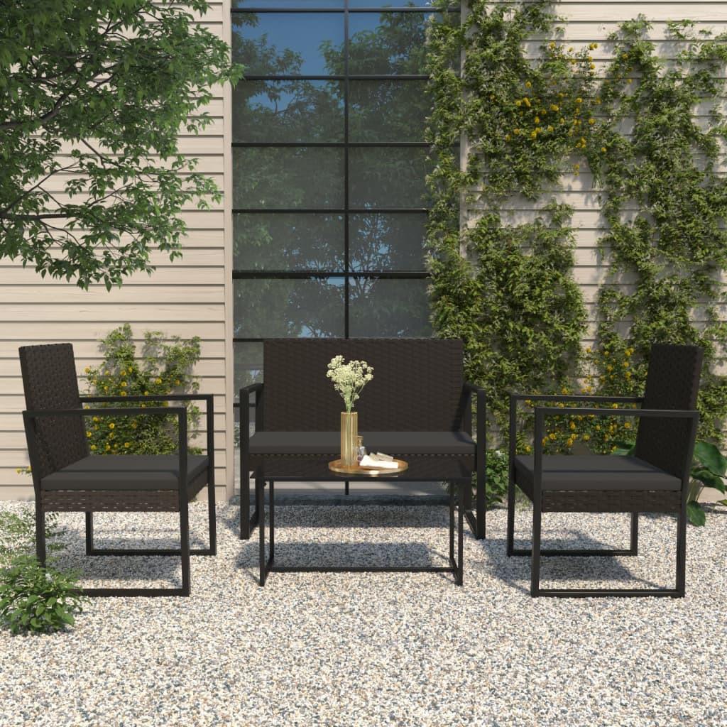 VidaXL Garten-lounge-set poly-rattan  