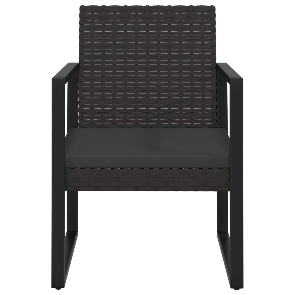 VidaXL set lounge giardino Polirattan  