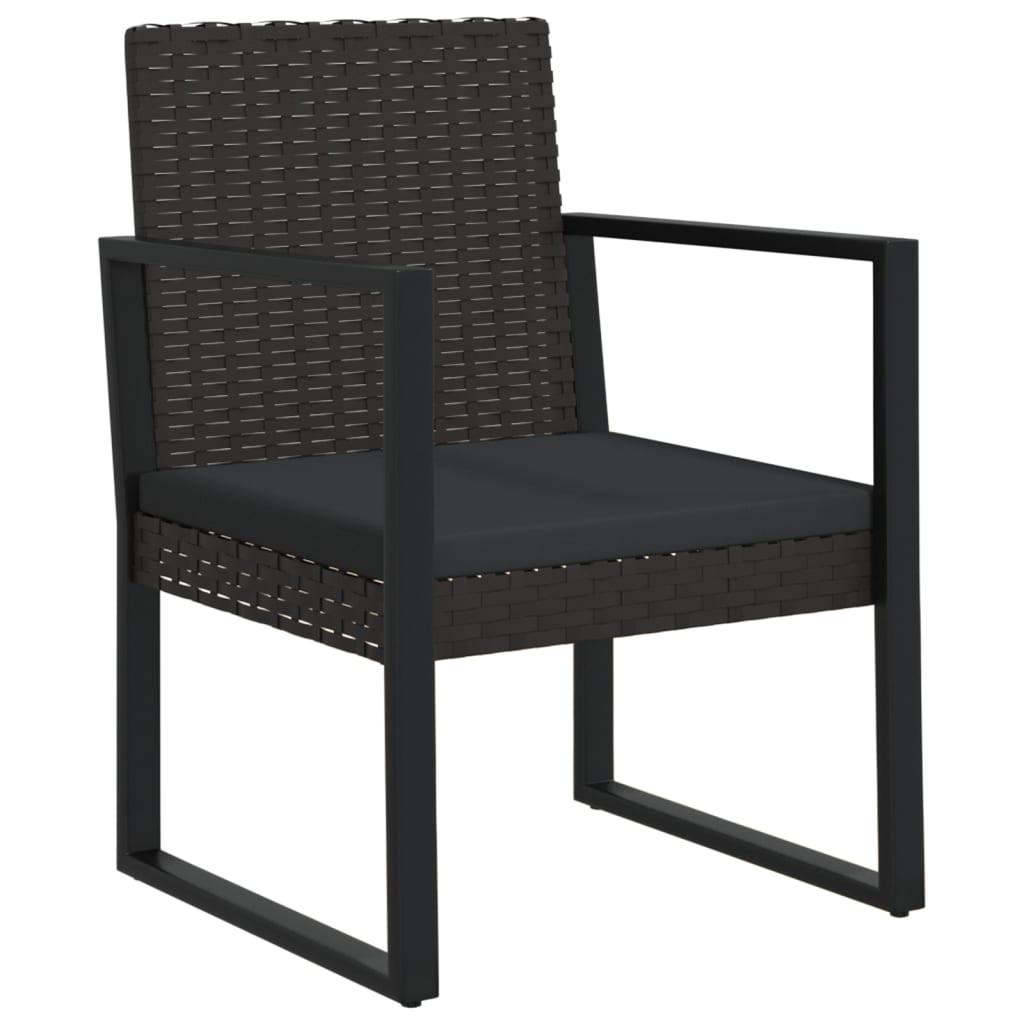 VidaXL set lounge giardino Polirattan  