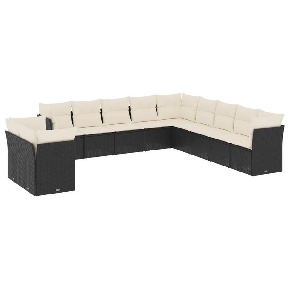 set divano da giardino Polirattan