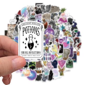 Aufkleber - Trollgetränke und Magie - 100 Stk