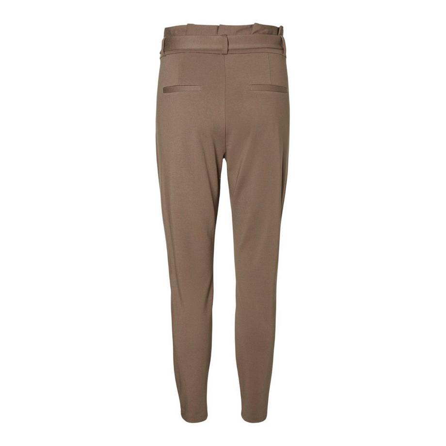 VERO MODA Pantalon Taille Haute avec Taille Sac en Papier  