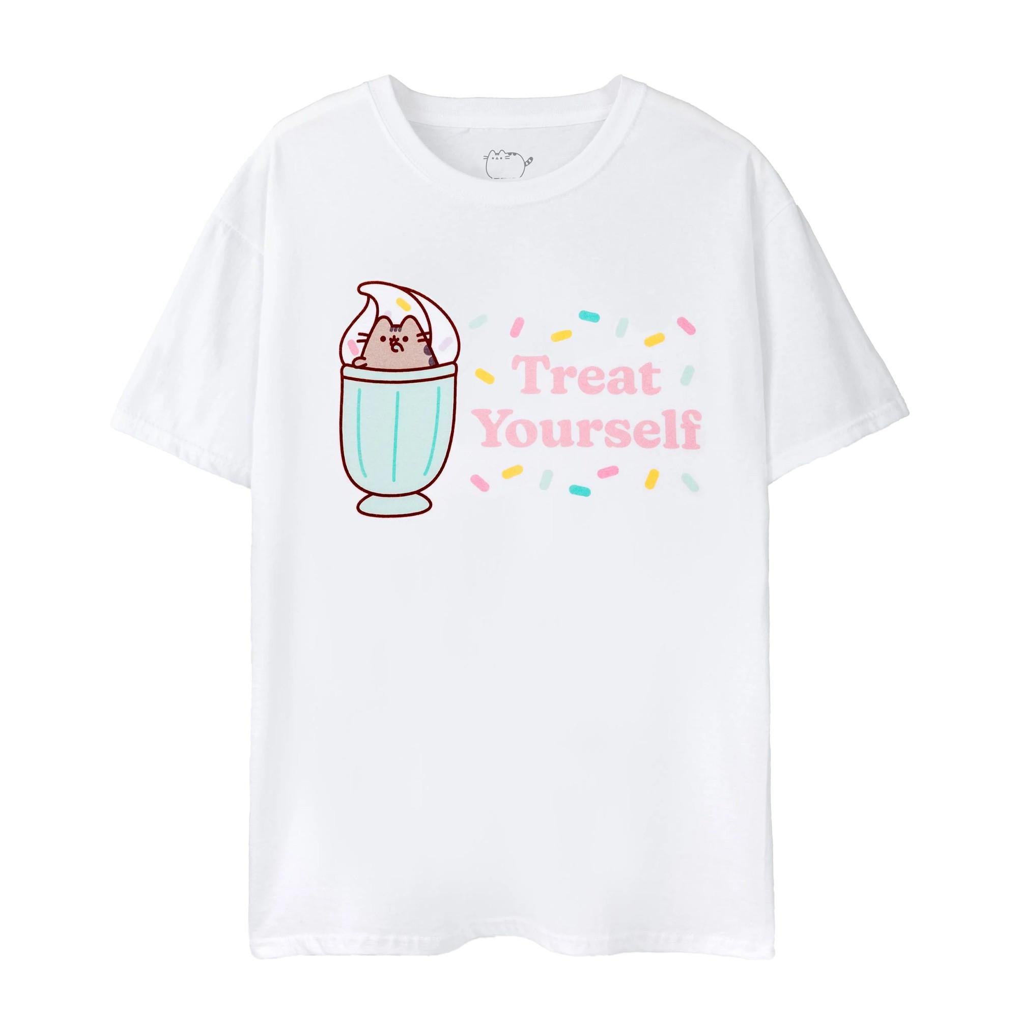 PUSHEEN  Treat Yourself TShirt 